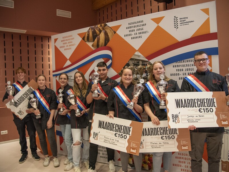 Jeugdig talent schittert op het NK brood- en banketbakken